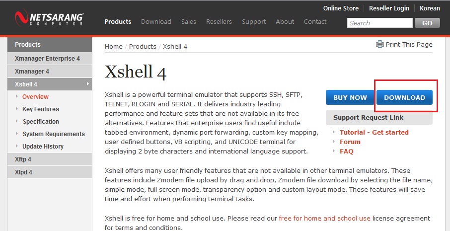 xshell free edition